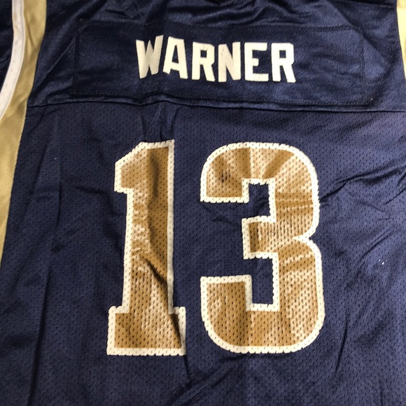 Rams Jersey Size Boys Large Warner Number 13♥️🌈 - Picture 7 of 8